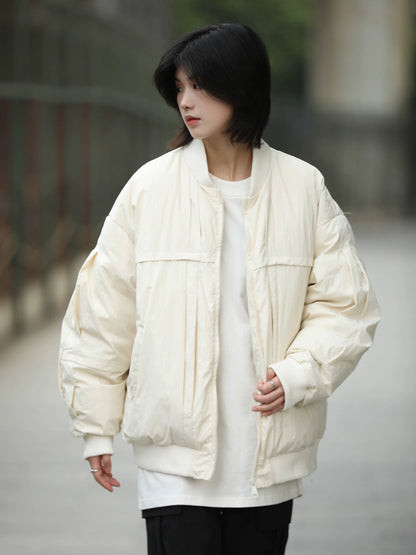[DUCK DOWN] padded bomber jacket No.1046