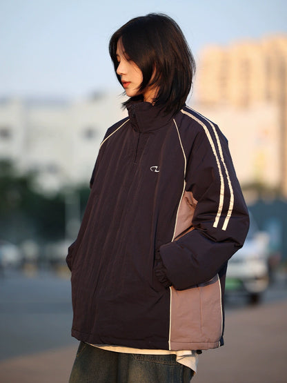 College style padded jacket, No.1030