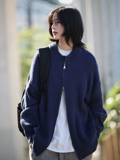 Cardigan, jacket, zip-up sweater, knitwear No.1009