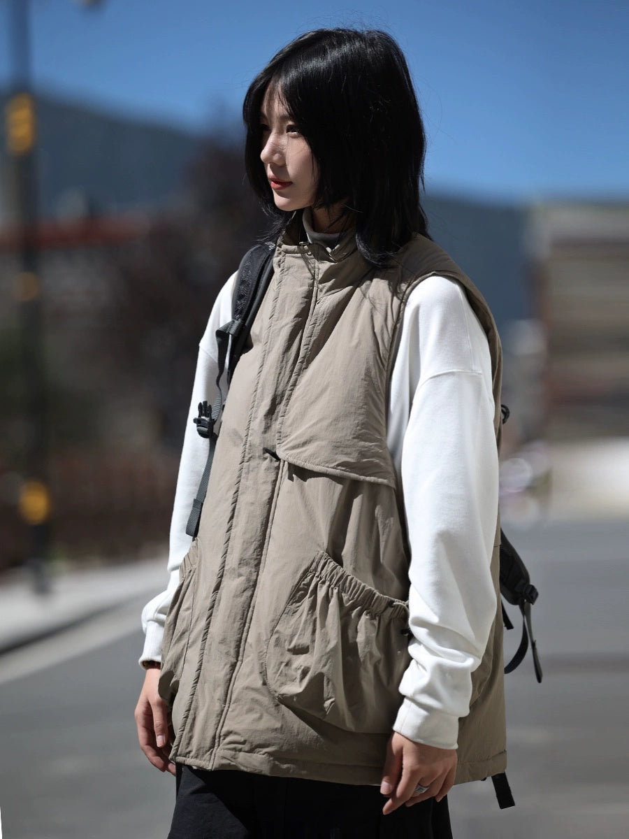 [DUCK DOWN] padded vest No.1000