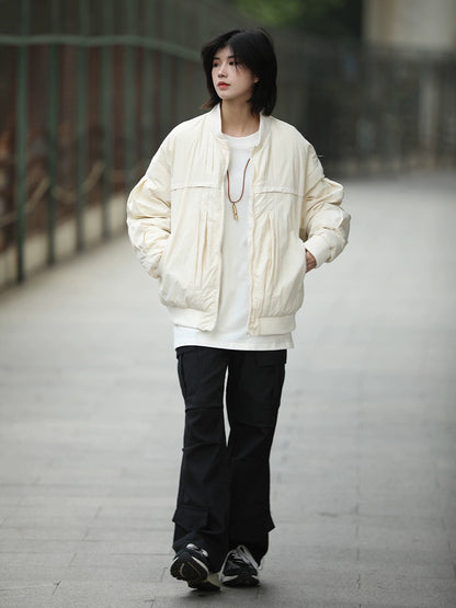 [DUCK DOWN] padded bomber jacket No.1046