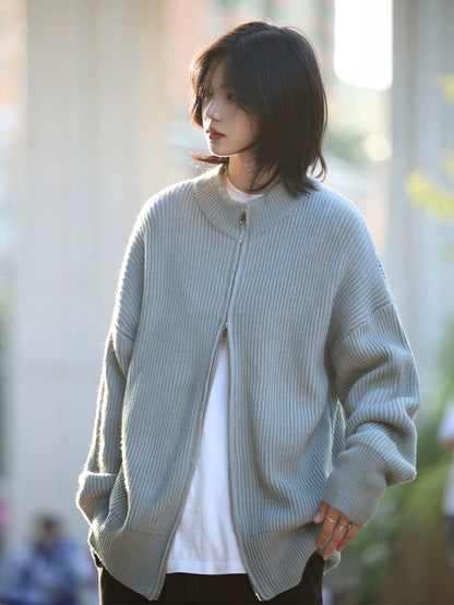 Cardigan, jacket, zip-up sweater, knitwear No.1009