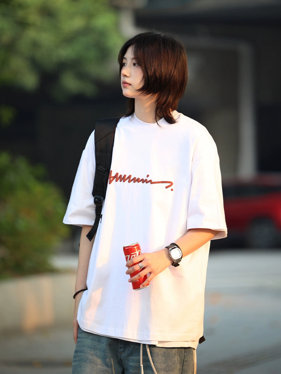 Summer round neck short sleeve t-shirt No.563