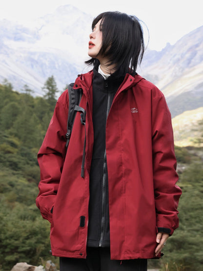 2in1 Waterproof detachable Fleece jacket No.897