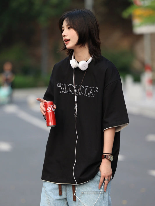 Short sleeve crew neck T-shirt No.592