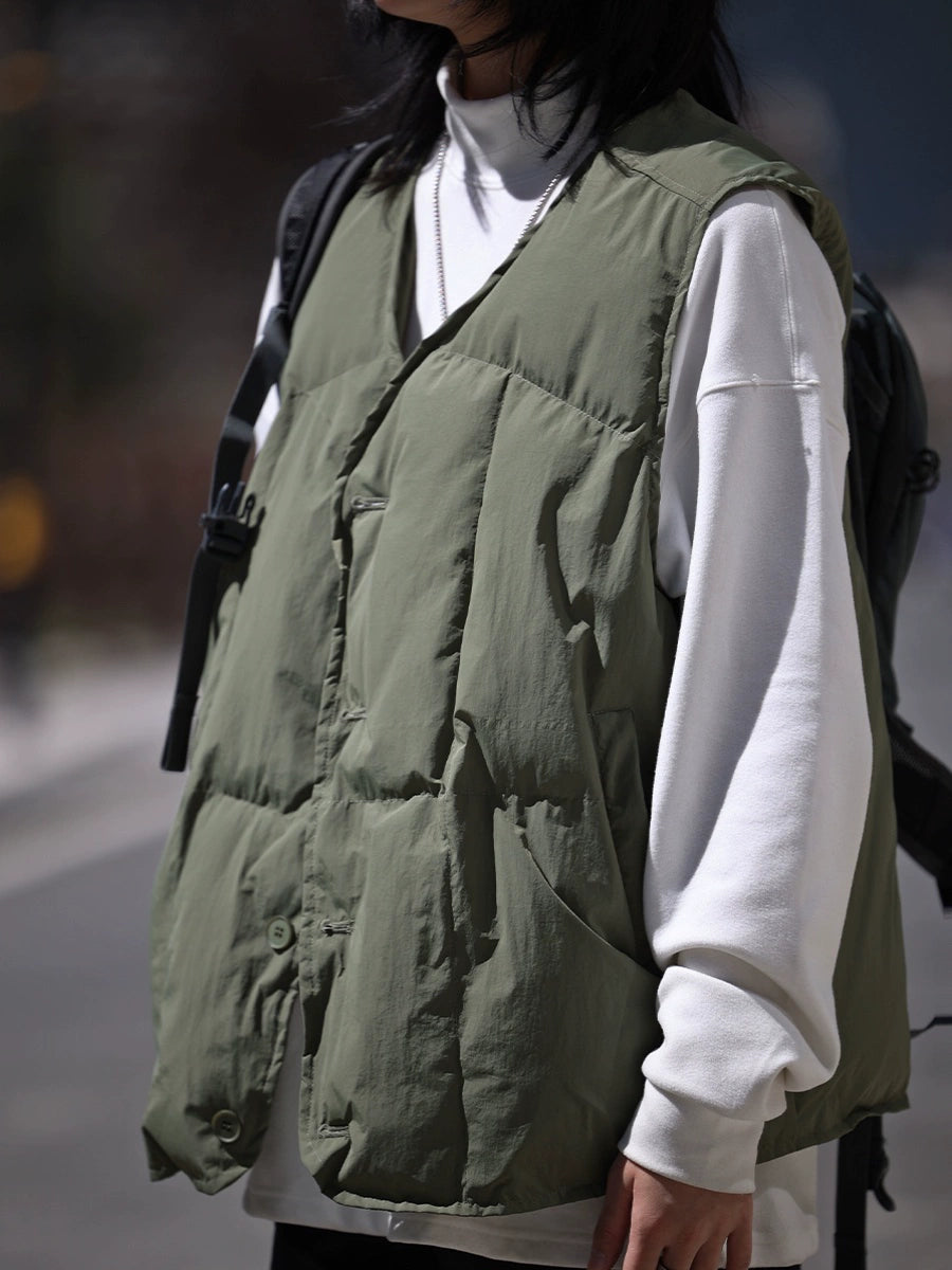 Padded Vest, jacket sleeveless tops No.998