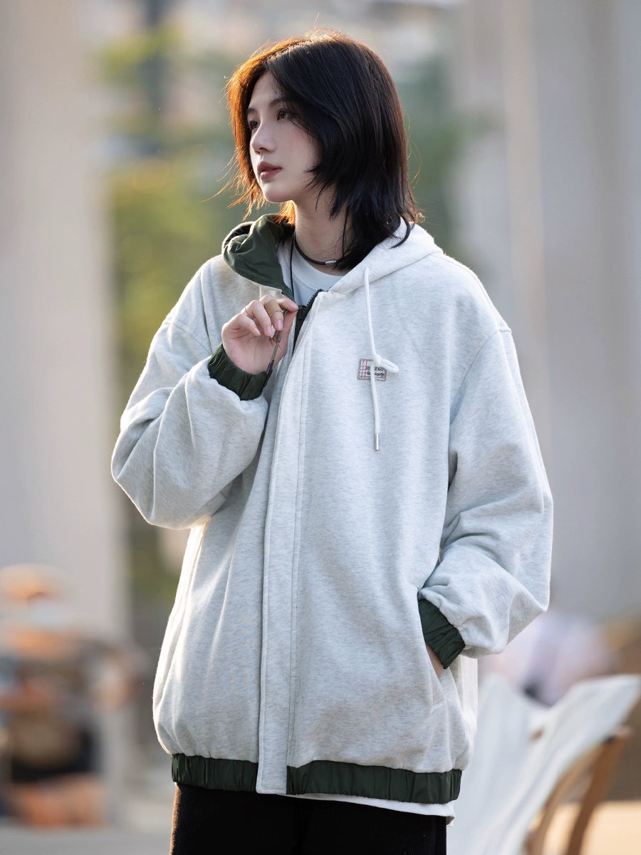 Reversible hoodie No.76