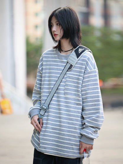 Striped sweatshirt No.805