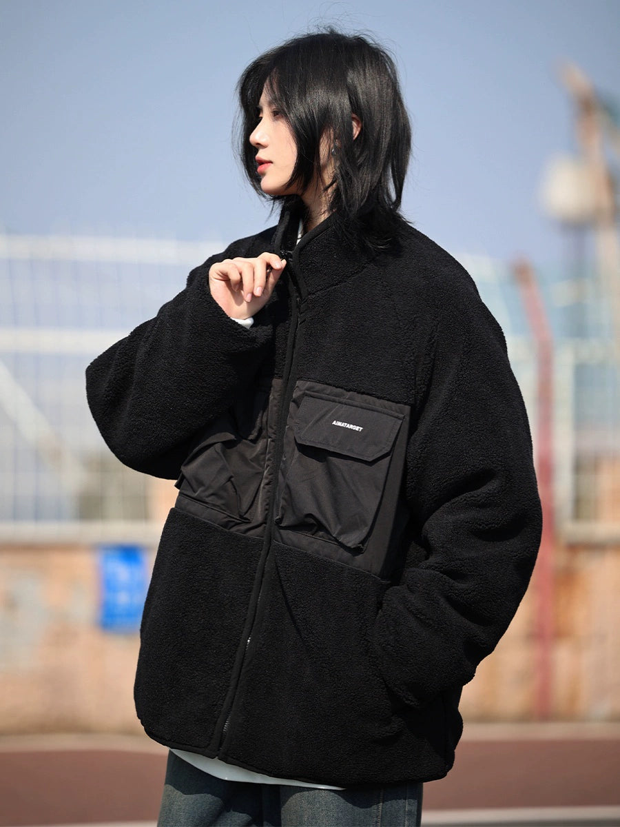 Lambswool jacket heavy Fleece jacket No.1073