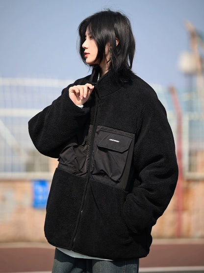 Lambswool jacket heavy Fleece jacket No.1073