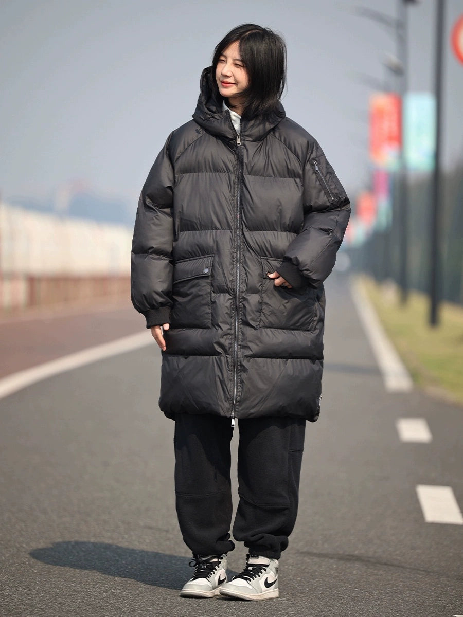 Winter mid-length padded jacket, puffer No.1126