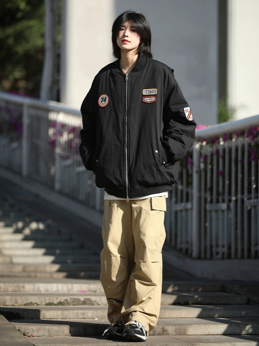 Bomber padded jacket No.1048