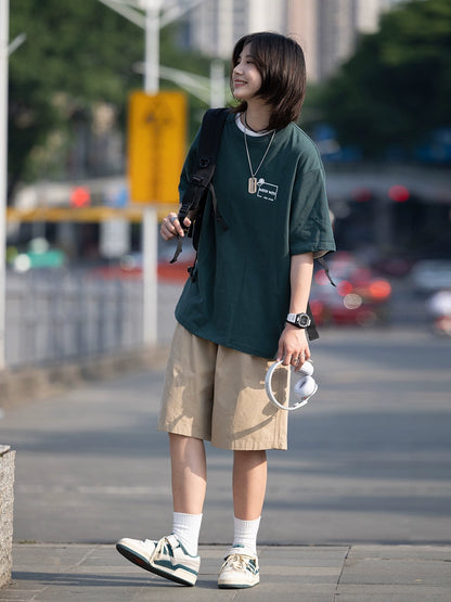 Crewneck Short Sleeve T-Shirt No.698