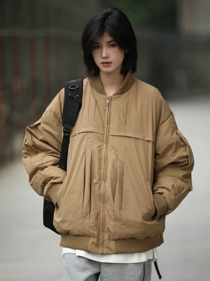 [DUCK DOWN] padded bomber jacket No.1046