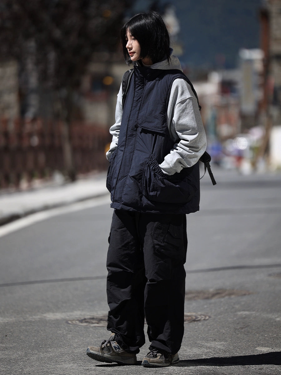 [DUCK DOWN] padded vest No.1000