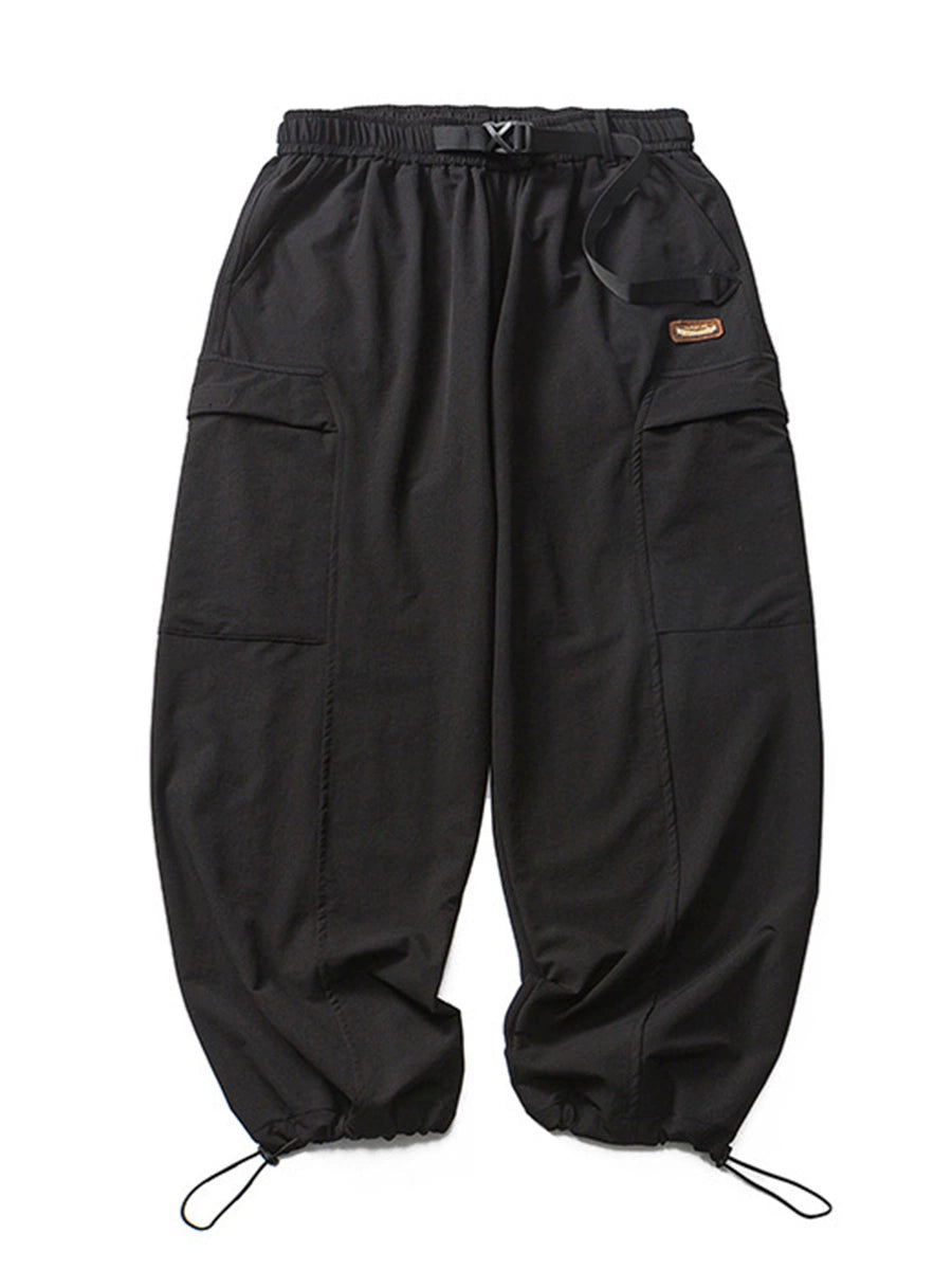 Straight leg slacks cargo pants No.834