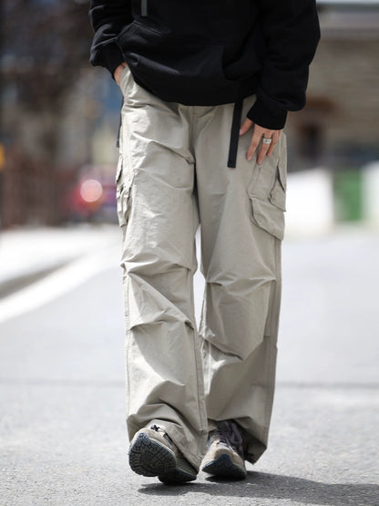 Multi-pocket cargo pants No.966