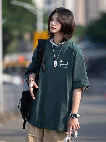 Crewneck Short Sleeve T-Shirt No.698