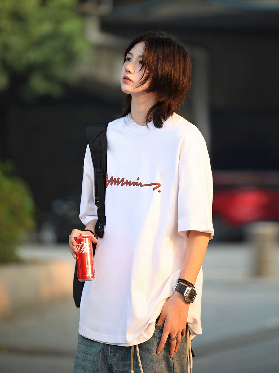 Summer round neck short sleeve t-shirt No.563