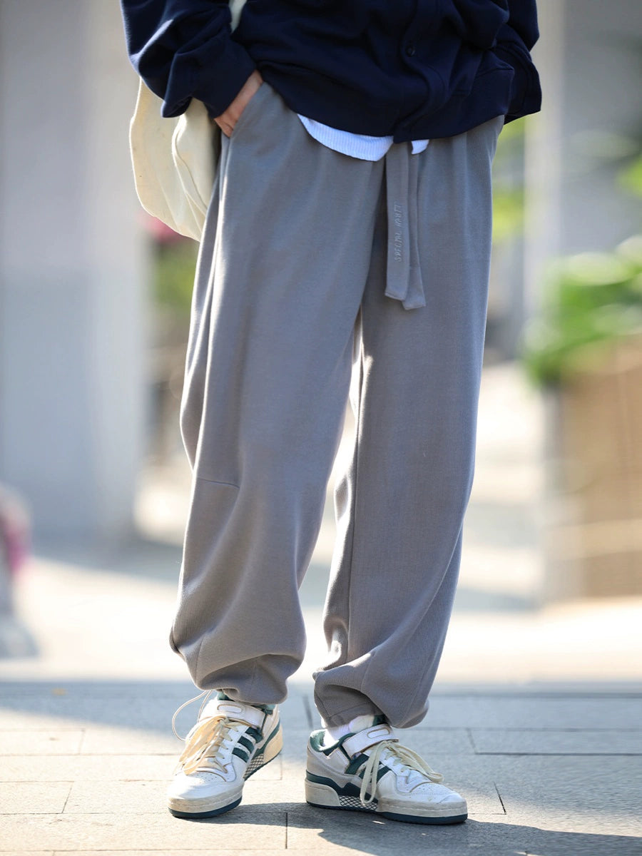 Sweatpants, straight drop wide leg pants, No.1027