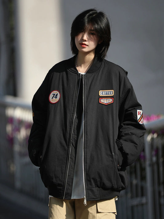 Bomber padded jacket No.1048