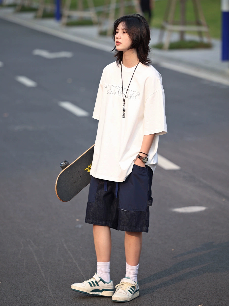 Short sleeve crew neck T-shirt No.592