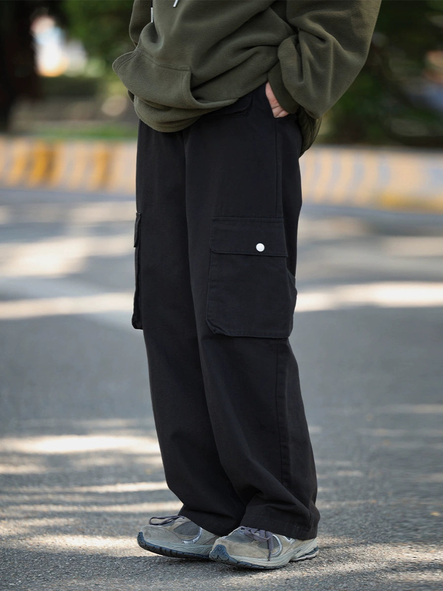 Multi-pocket cargo pants No. 972