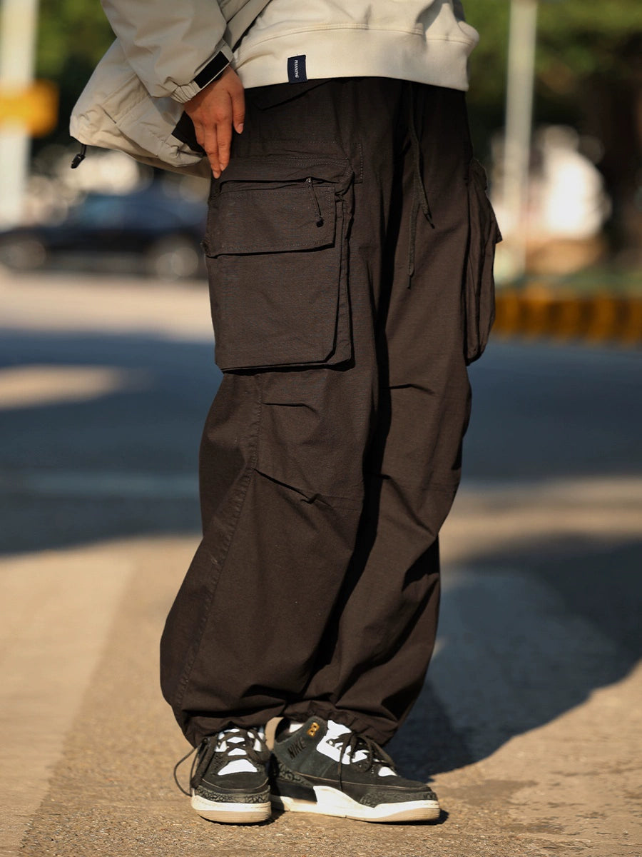 Straight leg cargo pants, No.993